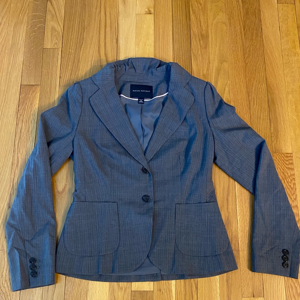 Banana Republic Gray blazer